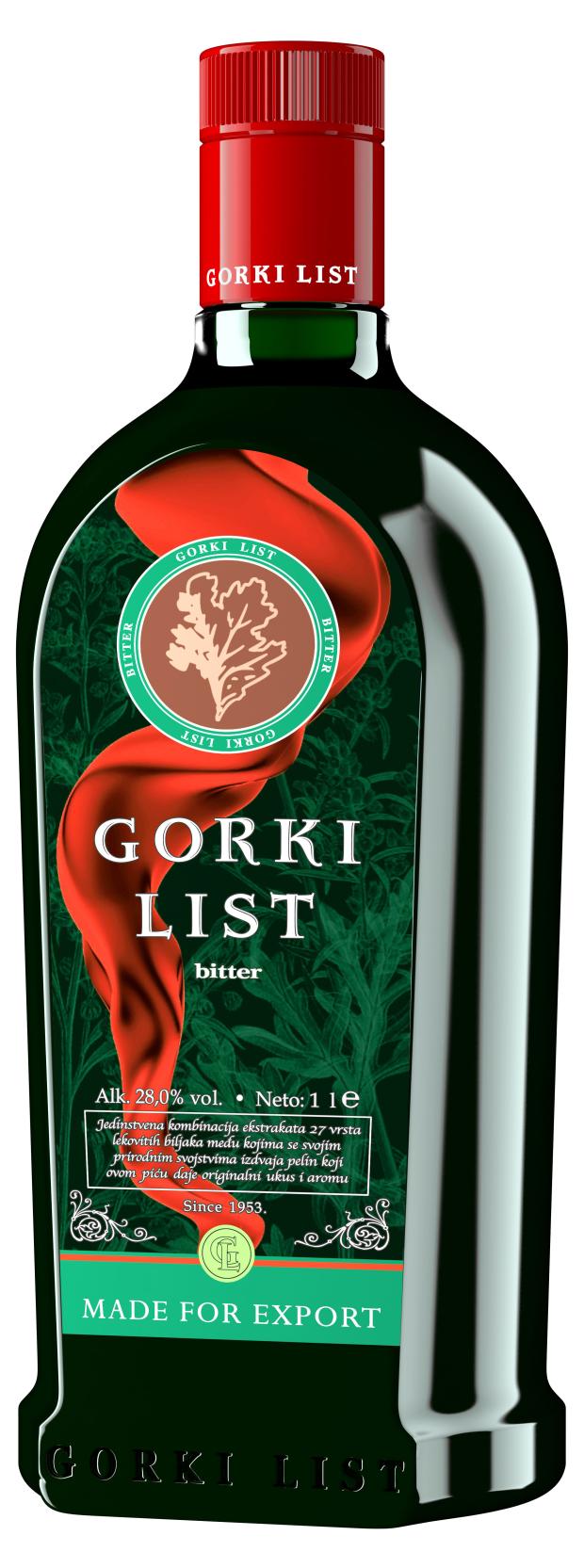 Ликер Gorki List Сербия, 0,1 л