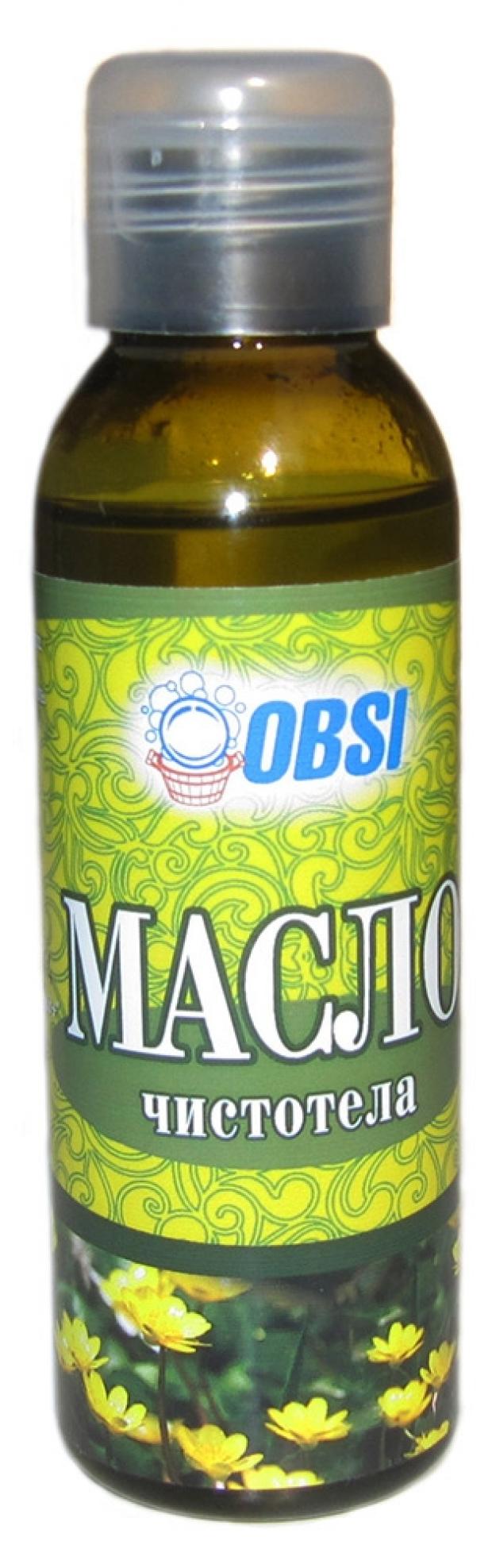 

Косметическое масло OBSI чистотел