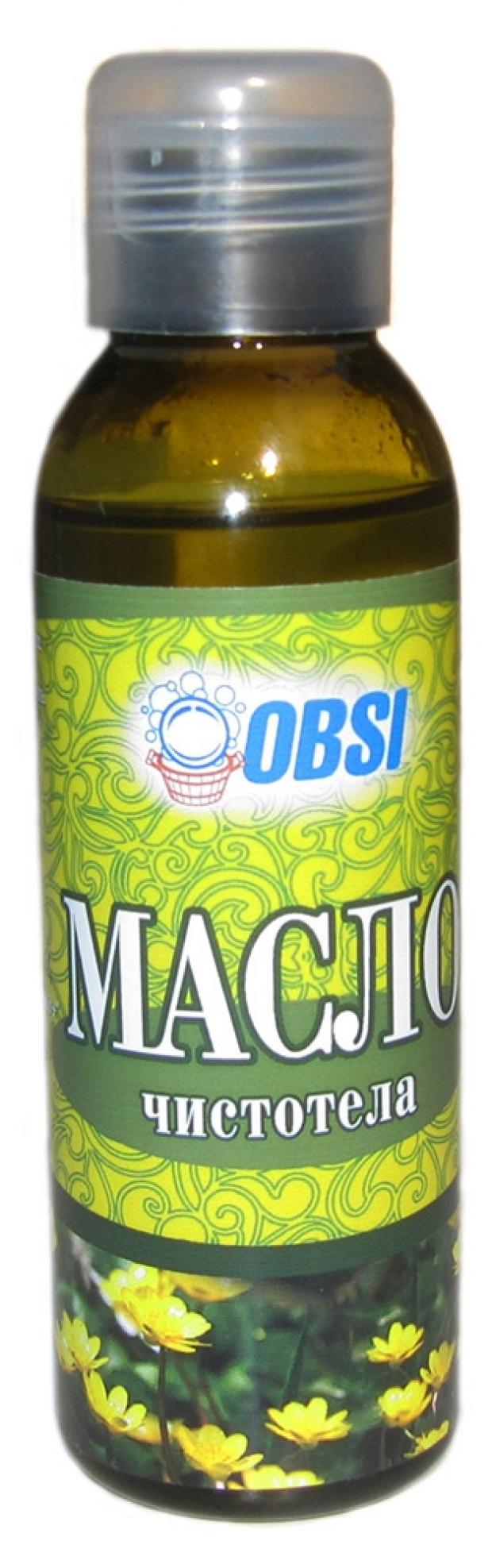 цена Косметическое масло OBSI чистотел