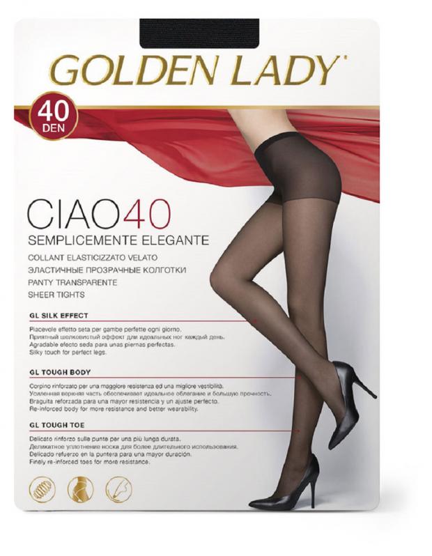 Колготки Golden Lady CIAO 40 nero, размер 5