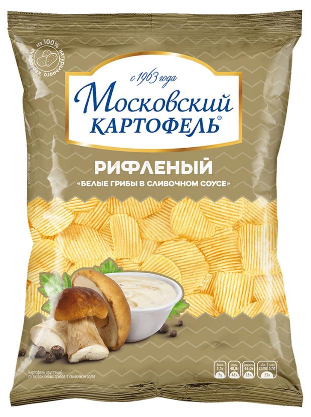 Чипсы Московский Картофель белые грибы 130 г 109₽
