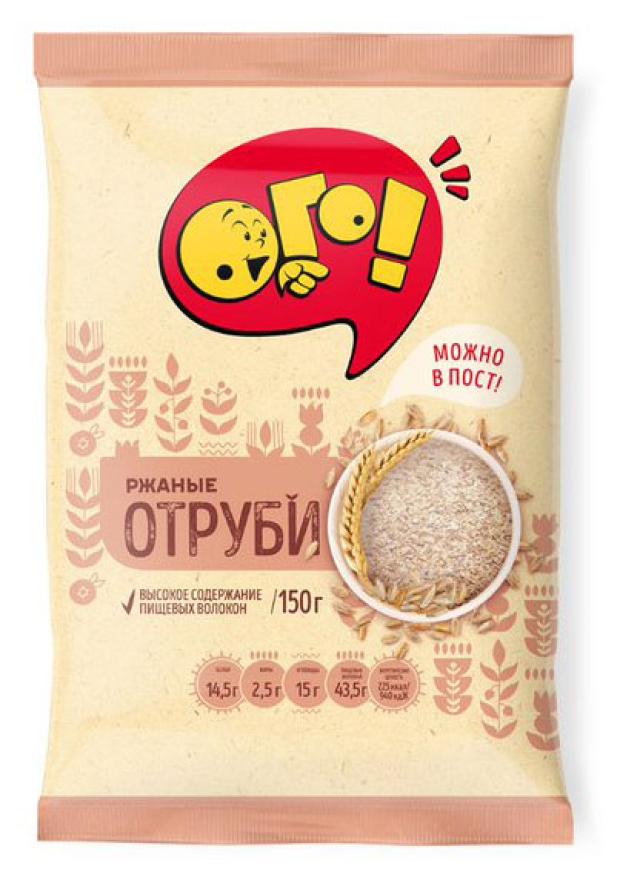 Отруби ржаные ОГО!, 150 г