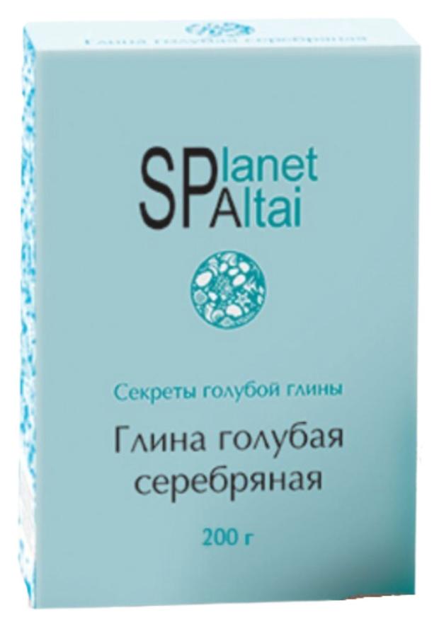 Глина голубая Две линии серебряная, 200 г