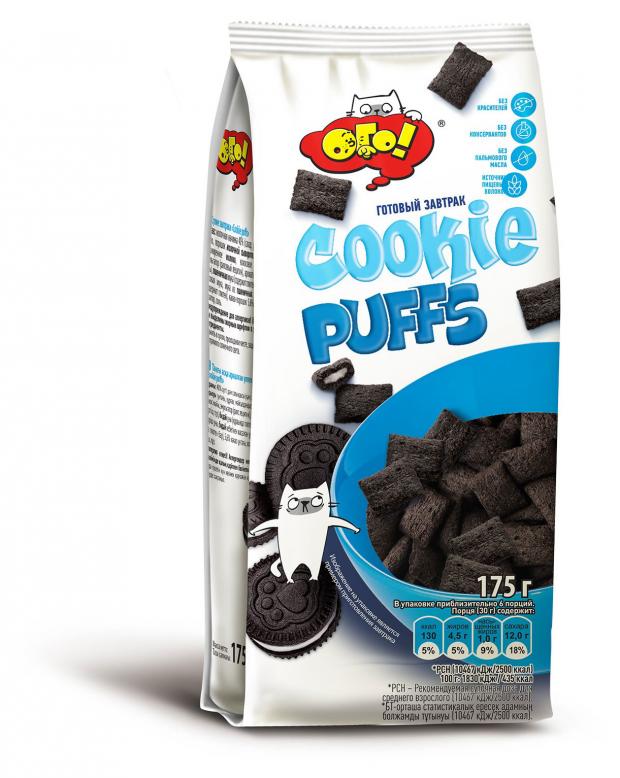 

Готовый сухой завтрак «ОГО!» Cookie puffs 175 г