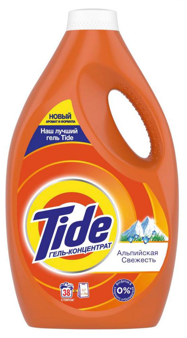

Гель для стирки Tide Альпийская свежесть, 2.4 л (38 стирок)