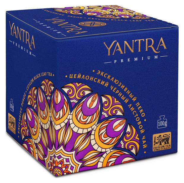 

Чай черный Yantra Премиум листовой Exclusive Pekoe, 100 г