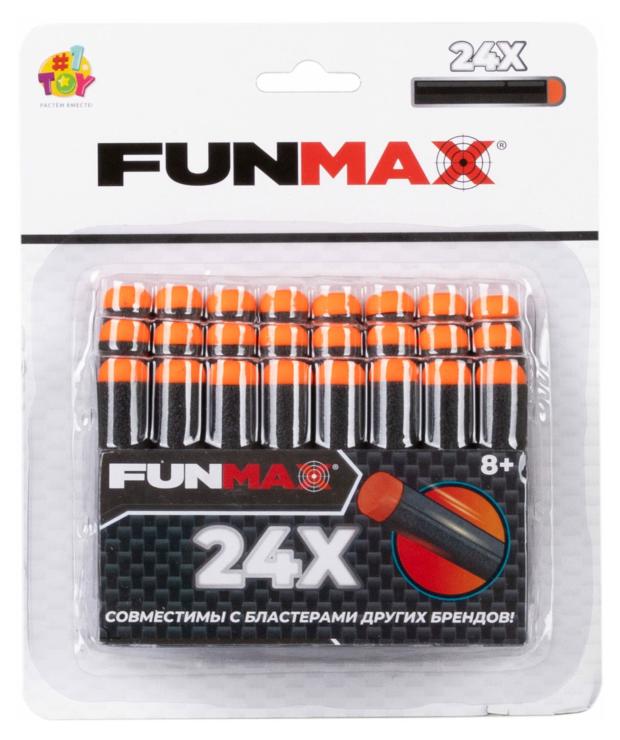 

Набор снарядов 1TOY Eva Funmax, 24 шт