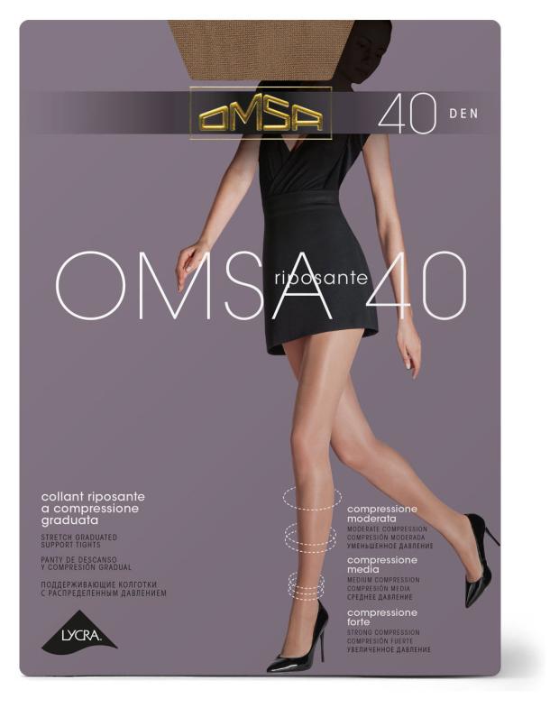 

Колготки женские OMSА 40 Caramello, р. 3