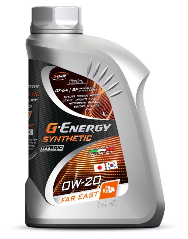 Масло моторное синтетическое G-Energy Synthetic Far East 0W-20, 1 л