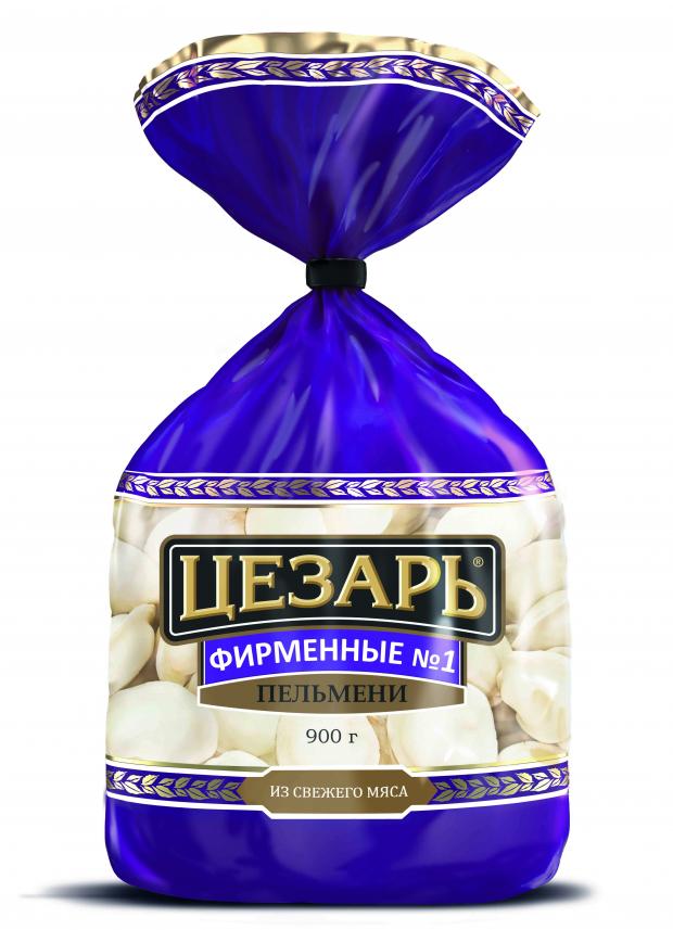 Пельмени Цезарь Фирменные 1, 900 г