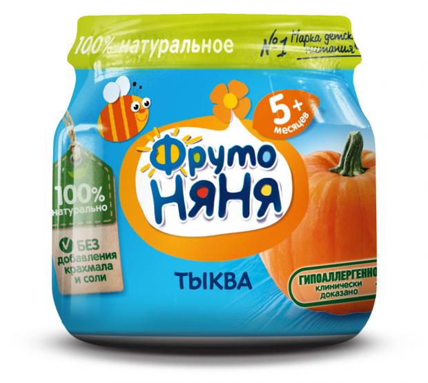 

Пюре «ФрутоНяня» тыква с 5 мес., 80 г