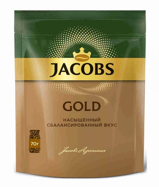 

Кофе растворимый Jacobs Gold, 70 г