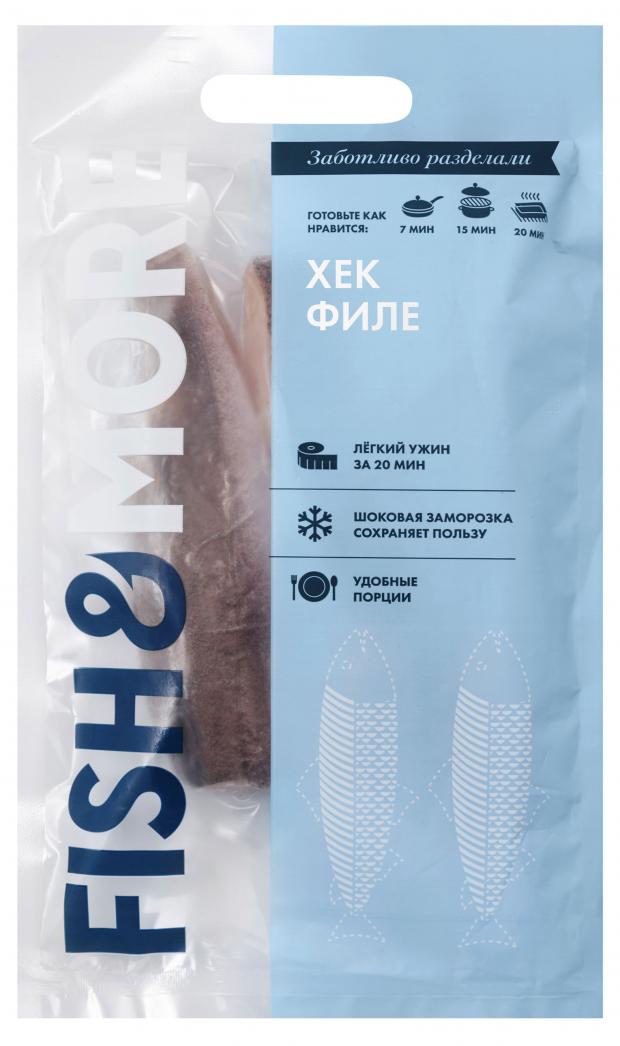 

Хек Fish & More филе на коже, 500 г