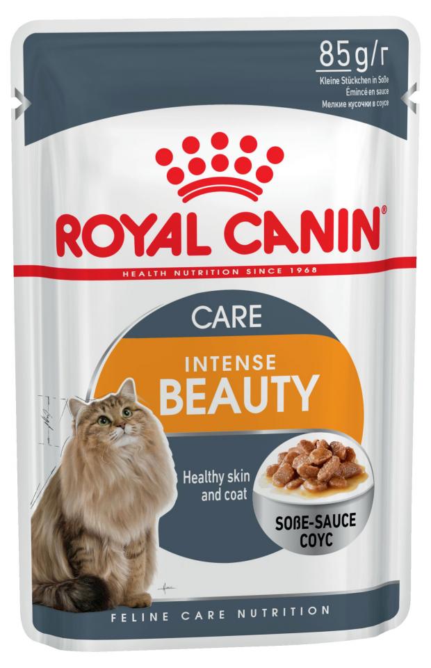 

Корм для кошек Royal Canin Intense Beauty для поддержание красоты шерсти, 85 г