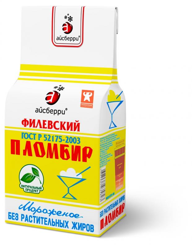 

Мороженое пломбир «Филевское» ванильный, 450 г