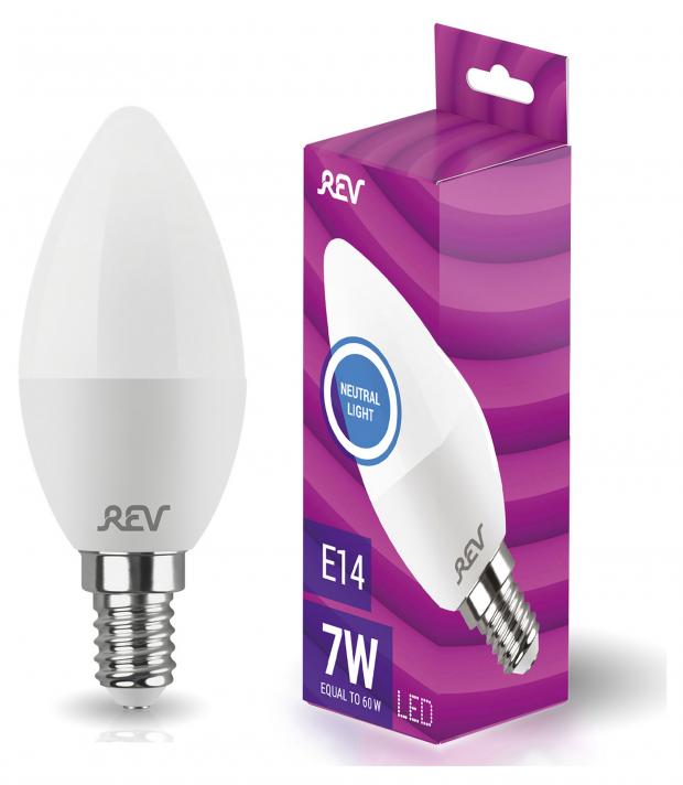 

Лампа светодиодная Rev LED E14 7Вт 220V 4000К