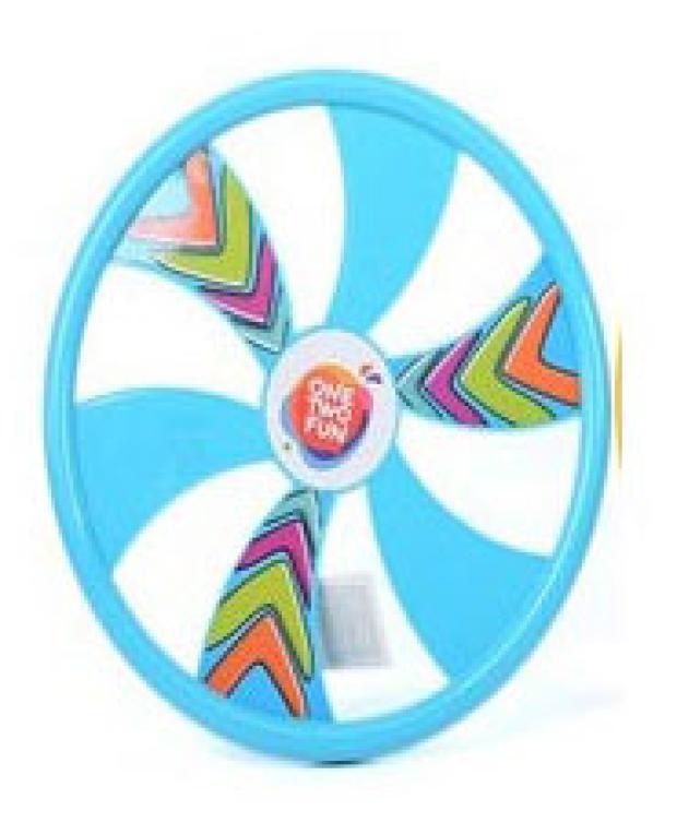 

Летающий диск ONE TWO FUN, 30x30x1,5 см
