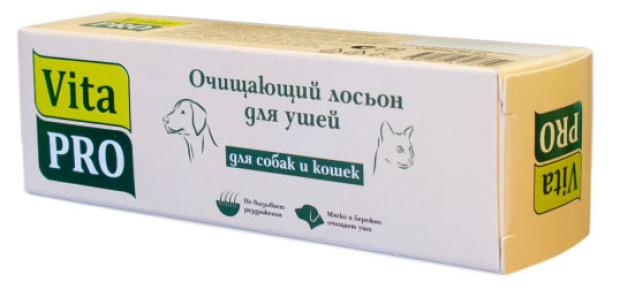 

Лосьон для ушей для кошек и собак Vita Pro очищающий, 30 мл