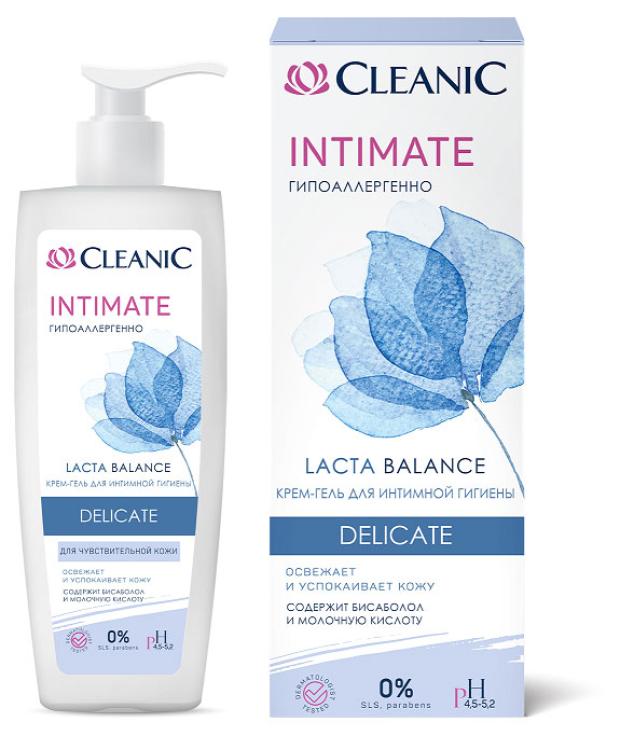 

Крем гель для интимной гигиены Cleanic успокающивый, 280 мл
