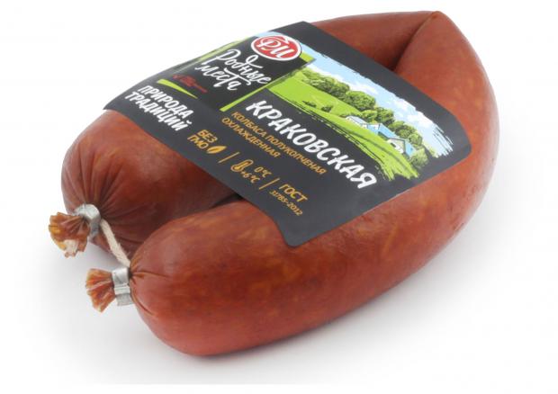 Колбаса полукопченая РМ Краковская, 360 г