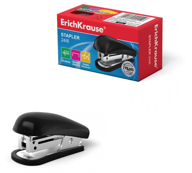

Степлер ErichKrause Compact №24/6 на 20 л