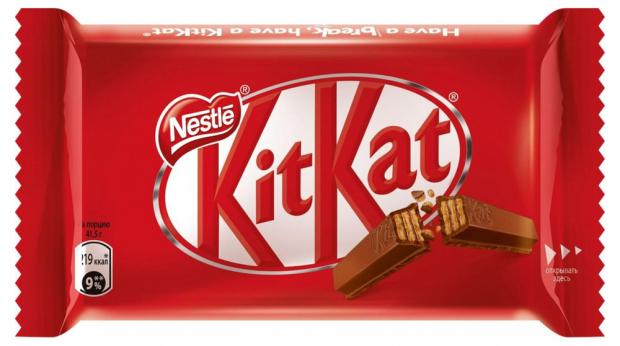 

Шоколад молочный KitKat с хрустящей вафлей, 41,5 г