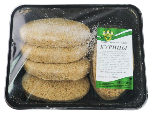 Котлеты из мяса курицы Добрич, 600 г