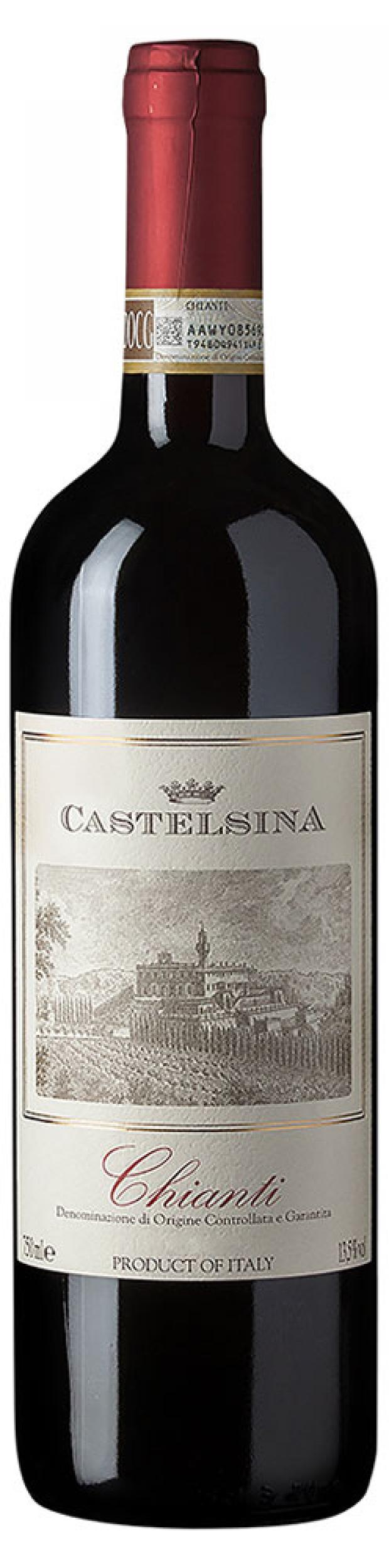 Вино Castelsina Chianti красное сухое Италия, 0,75 л