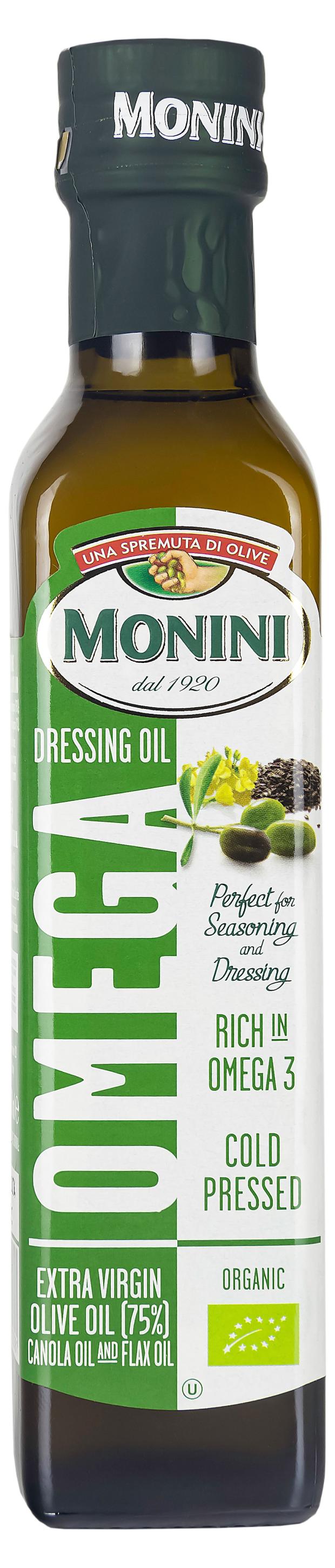 

Масло оливковое Monini Extra Virgin с добавлением рапсового и льняного масел, 250 мл