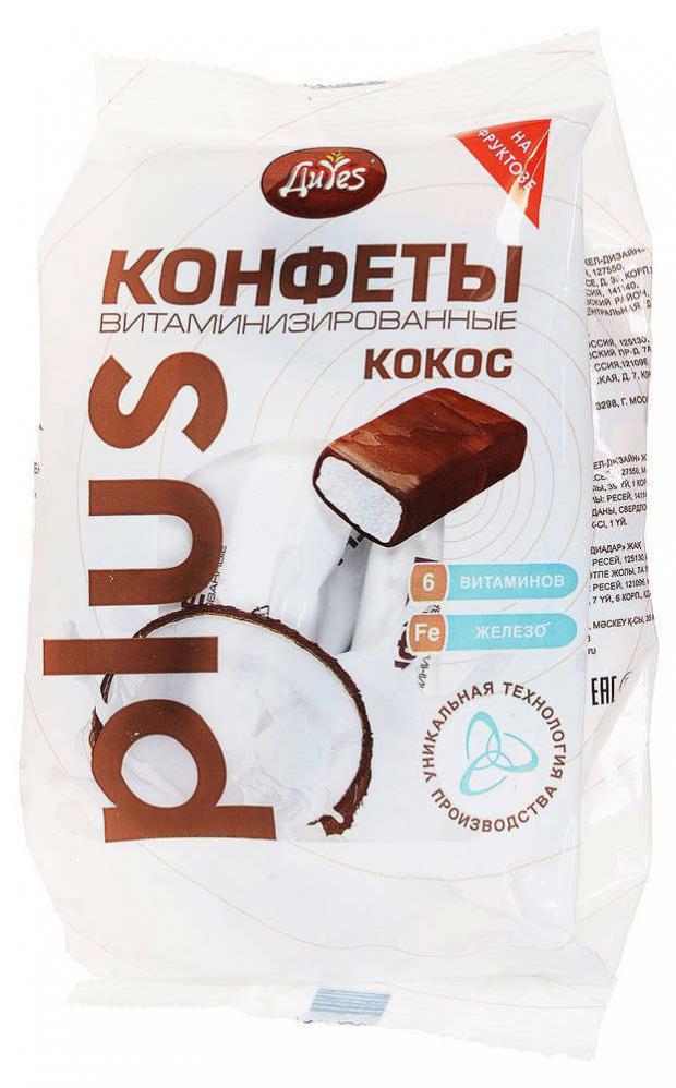 конфеты bifrut изумрудный в глазури на фруктозе 250 г Конфеты DiYes кокосовые на фруктозе, 200 г