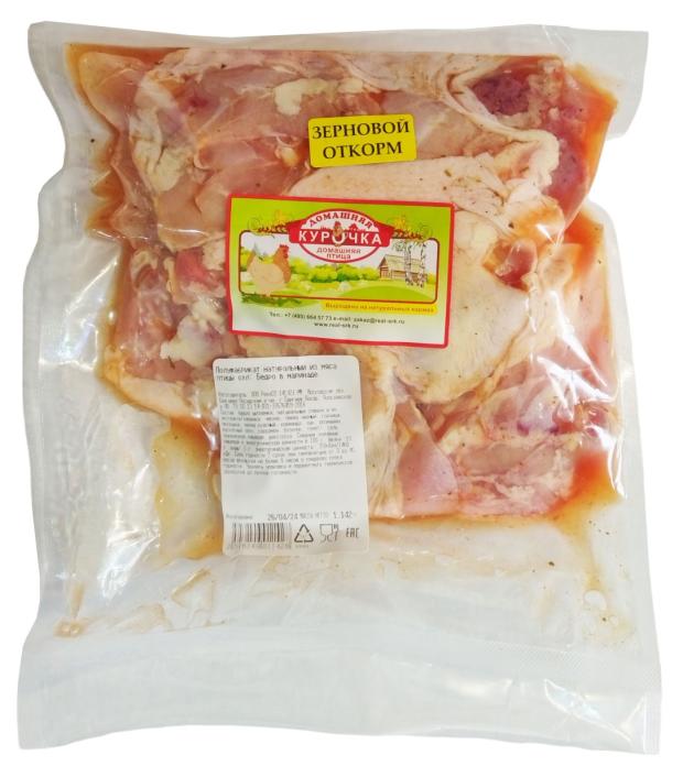 

Бедро цыпленка-бройлера Домашняя курочка в маринаде, ~ 1,2 кг
