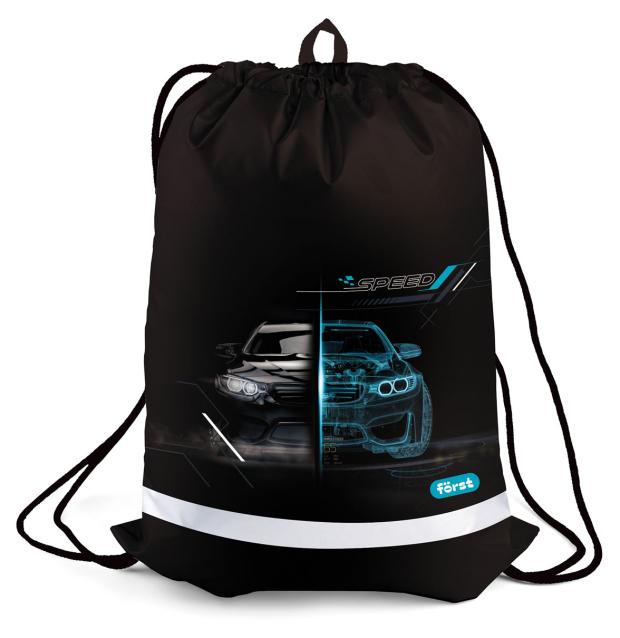 

Мешок для обуви Forst 1 отделение Racing speed, 360х460 мм,