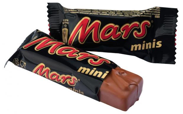 Конфеты шоколадные Mars минис, вес