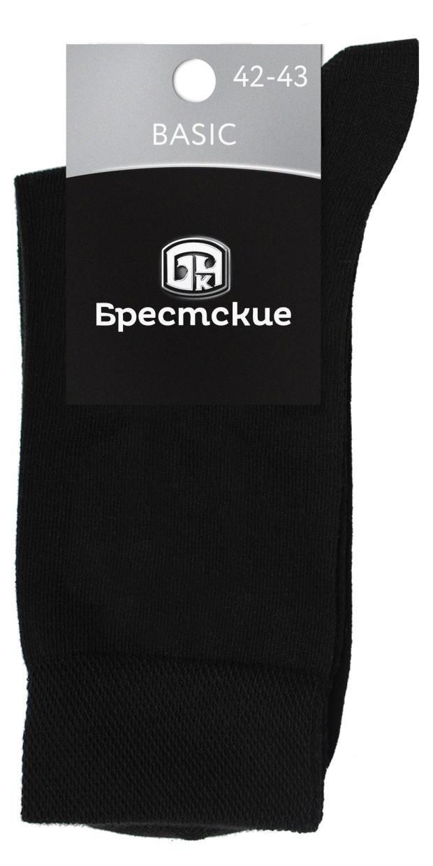 

Носки мужские Брестские Basic черные, р 27