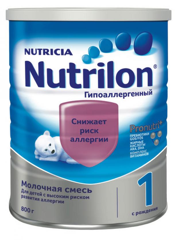 

Смесь сухая молочная Nutrilon 1 Гипоаллергенный с рождения БЗМЖ, 800 г