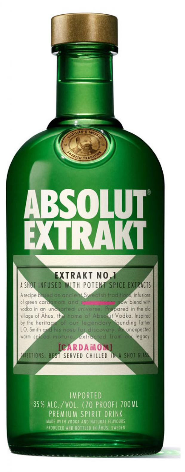 Водка ABSOLUT Extrakt Швеция, 0,7 л