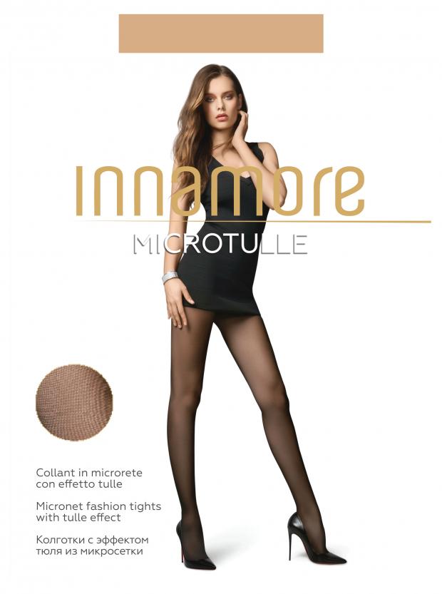 Колготки Innamore Microtulle miele 2