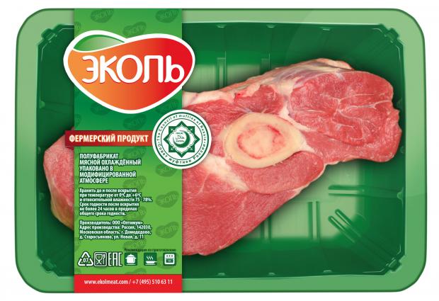 

Телятина лопатка на кости ЭКОЛЬ, 400 г
