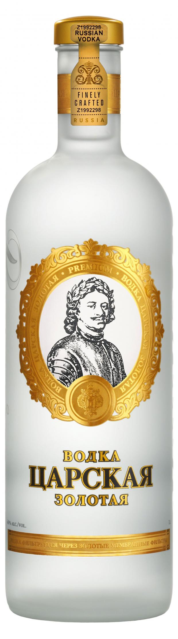 Водка Царская Золотая Россия 1 л 1039₽
