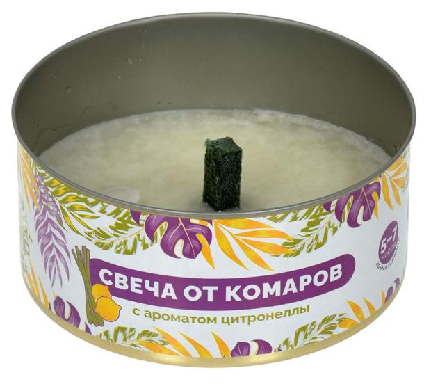 

Свеча уличная от комаров Help цитронелла, 1 шт