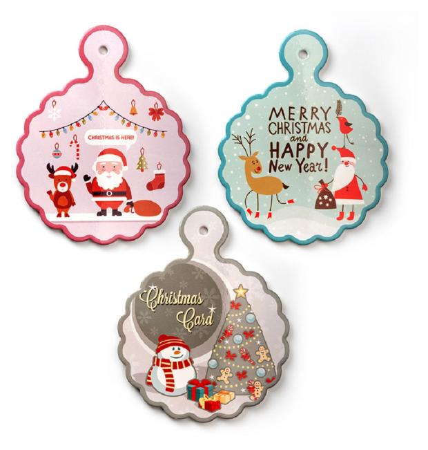 

Подставка под горячее Atmosphere Christmas керамическая ажурная, 20х25 см