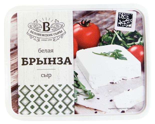 

Сыр рассольный Беловежские сыры Белая брынза 40%, 250 г