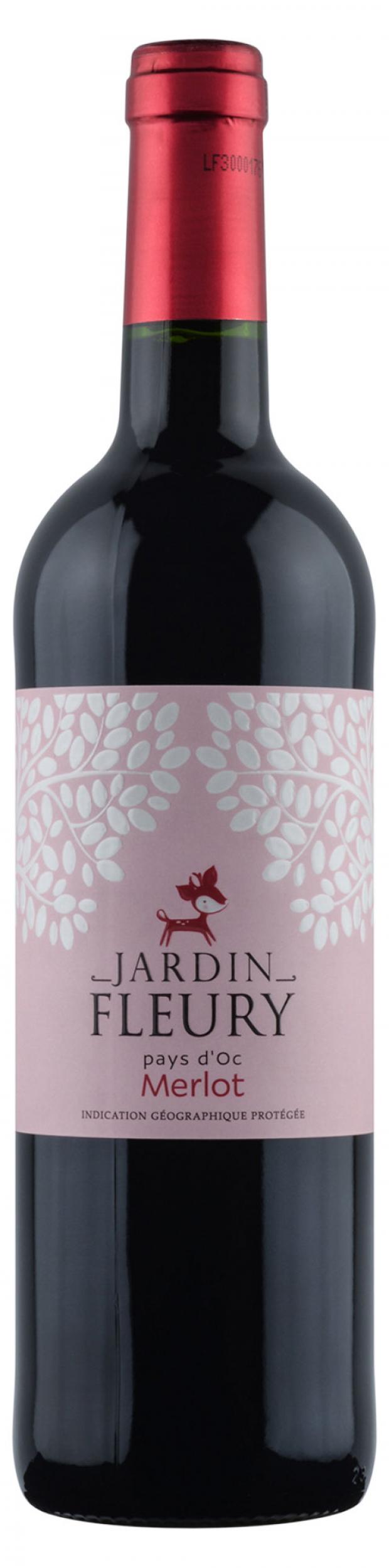 

Вино Jardin Fleury Merlot красное сухое Франция, 0,75 л