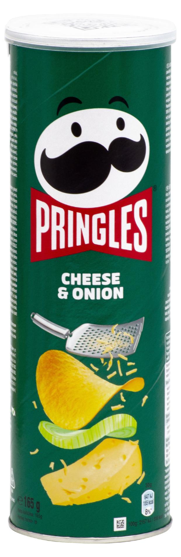 

Чипсы картофельные Pringles сыр и лук, 165 г