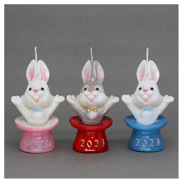 

Свеча KR Кролик в цилиндре, 60х105 мм