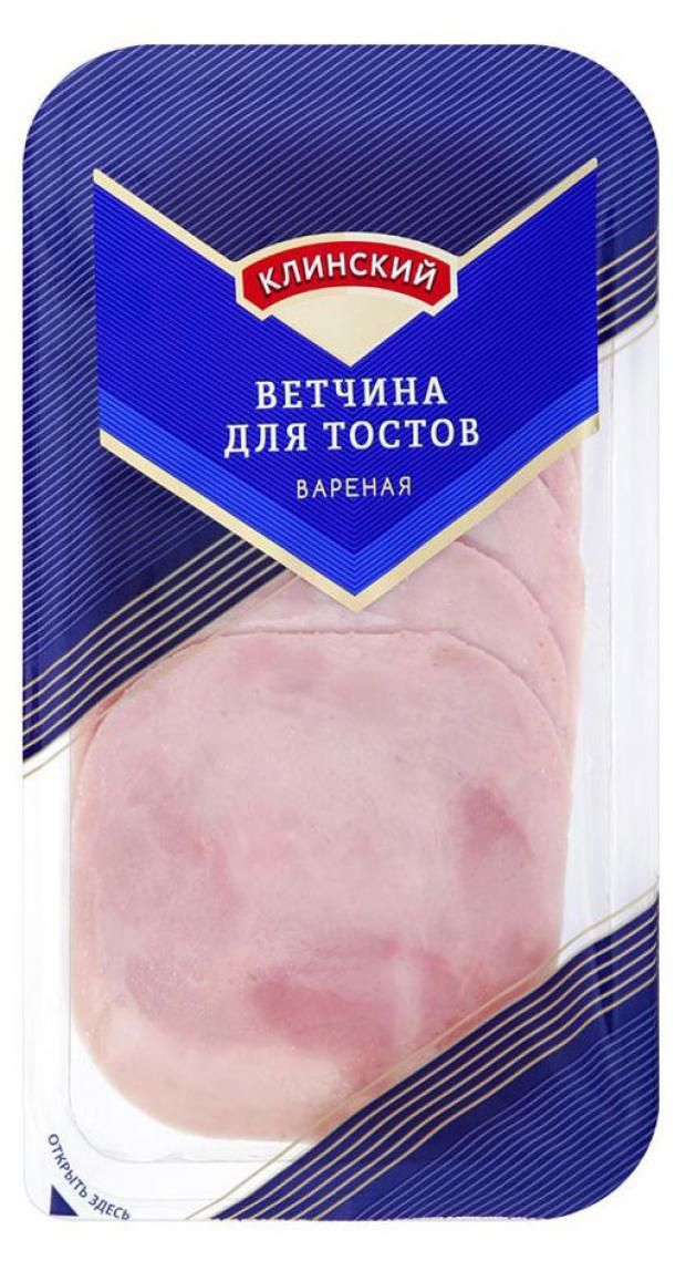 Ветчина Клинский для тостов нарезка, 210 г
