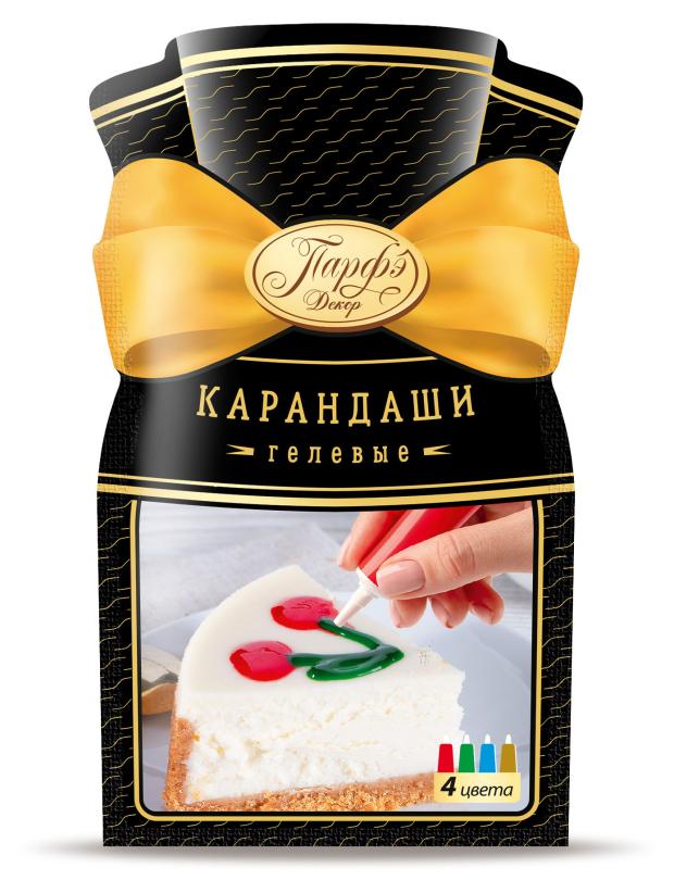 

Декор кондитерский Домашняя кухня Парфе карандаши гелевые цветные, 64 г