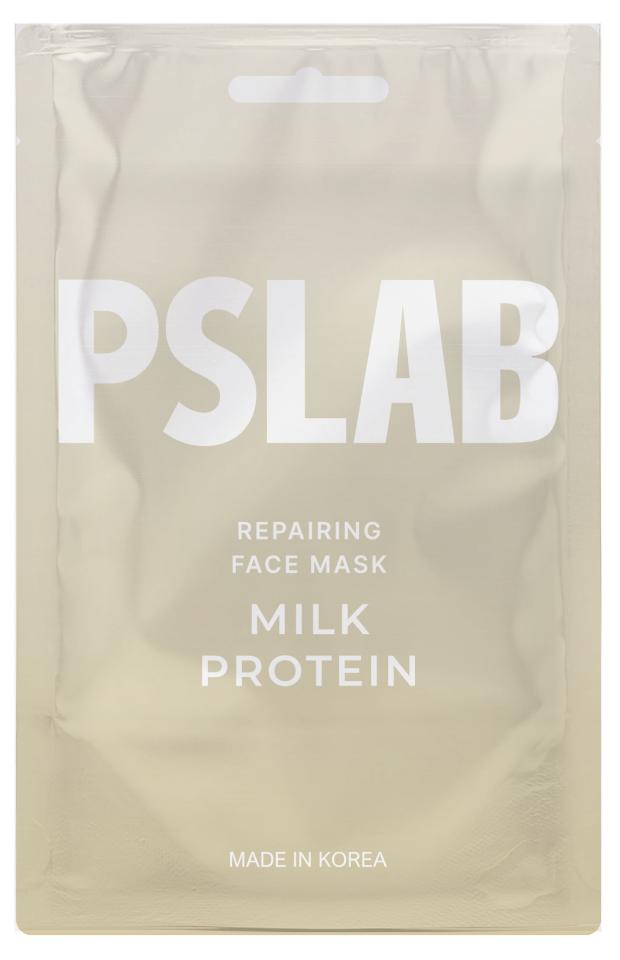 

Маска тканевая PSLAB Восстанавливающая для лица milk protein, 23 мл