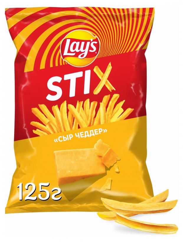 

Чипсы Lay's STAX со вкусом сыра Чеддер, 125 г