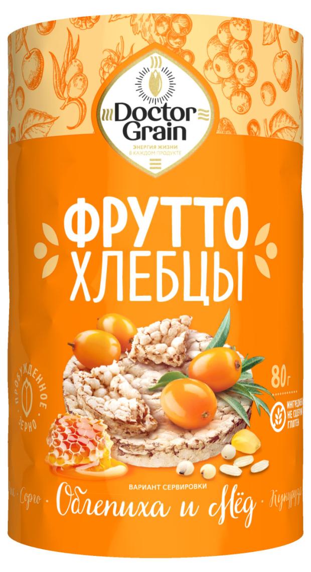 Хлебцы хрустящие Doctor Grain Фрутто облепиха мед, 80 г